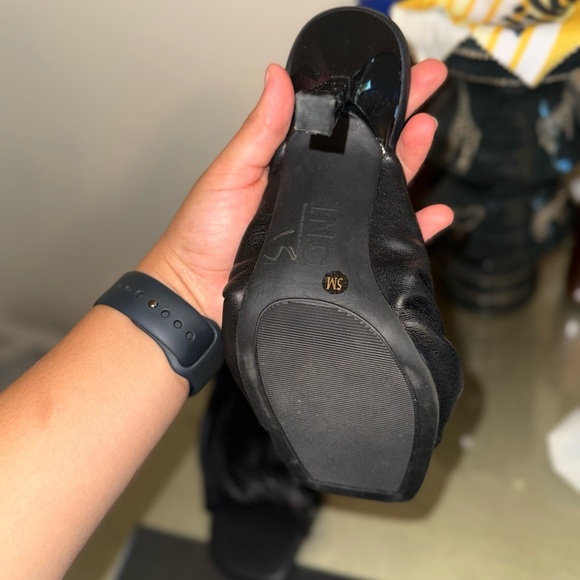 INC International Concepts Women's Black Knotted Mules - Picture 3 of 3